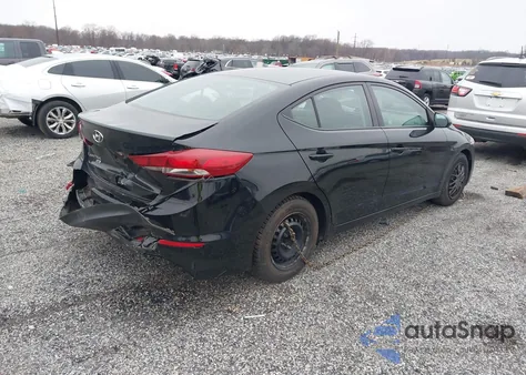 2018 Hyundai Elantra Se from USA, damaged, VIN 5NPD74LF4JH242797
